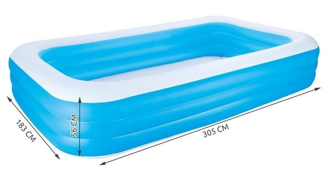 Piepūšamais baseins 305x183x56cm - BESTWAY 54009