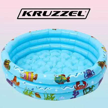 Piepūšamais baseins bērniem - bērnu baseins Kruzzel 20932