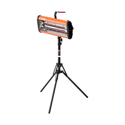Infrared Curing Lamp 2000W, Handheld Stand, 0–90 Min Timer