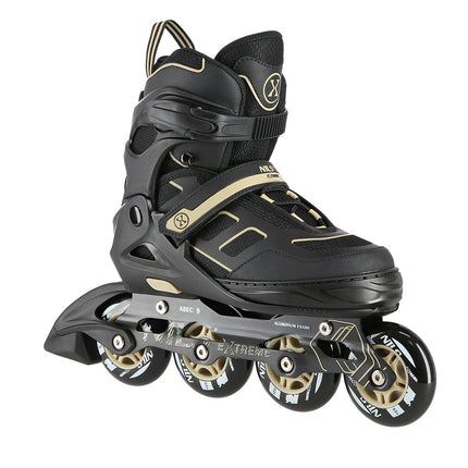 Inline Skates, Black-Beige, Size L