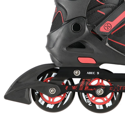 Inline Skates, Black-Red, Size S