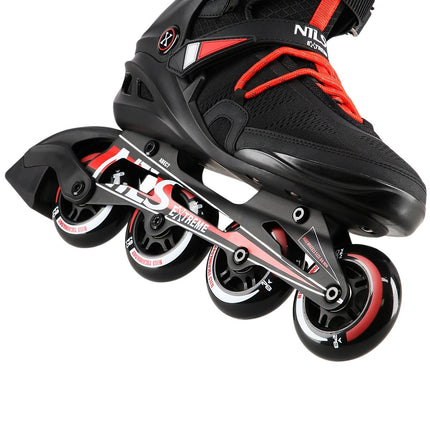 Inline Skates, Black, Size 40, Adjustable