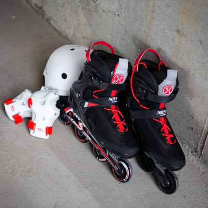 Inline Skates, Black, Size 40, Adjustable