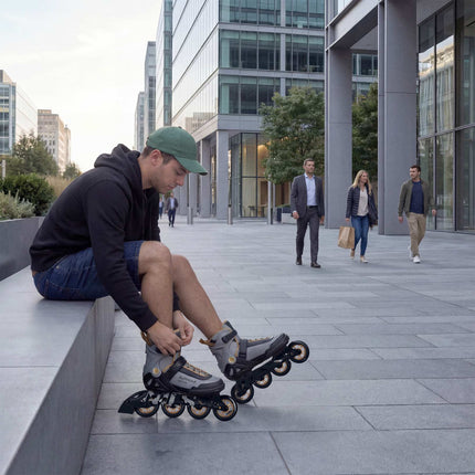 Inline Skates, Dark Gray, Size 41, 84mm Wheels