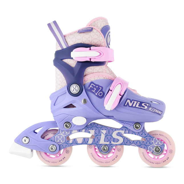 Skrituļslidas, violetas, XS izmērs (26-29)