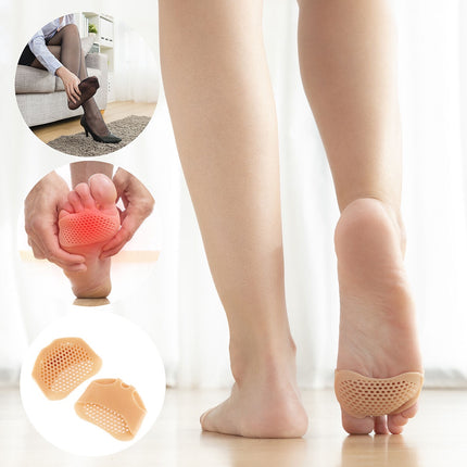 InnovaGoods Gel Metatarsal Pads and Bunion Protectors, Silicone, 2 Units Each