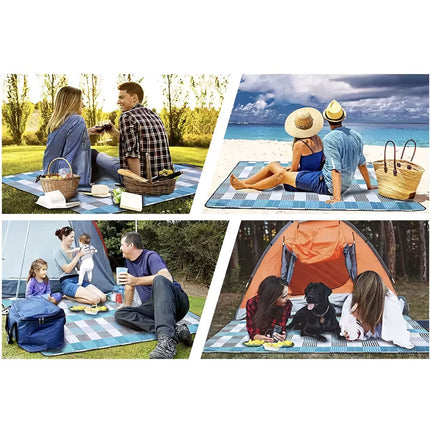 Insulated beach blanket 200x200cm Trizand 21077