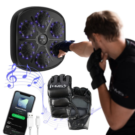 Inteliģenta Bluetooth boksa mašīna ar cimdiem