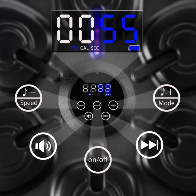 Interactive Music Boxing Machine with Bluetooth & Gloves