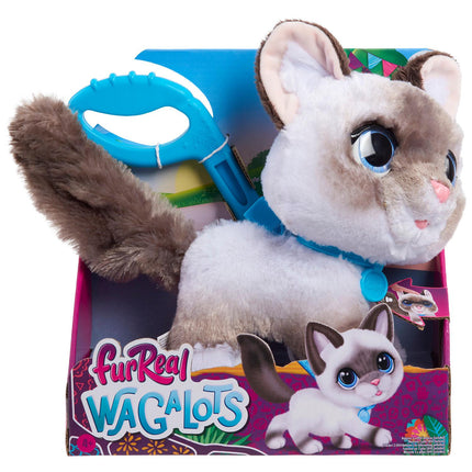 Interaktīva mājdzīvnieku rotaļlieta kaķiem, FURREAL Wag-a-lots Kitty