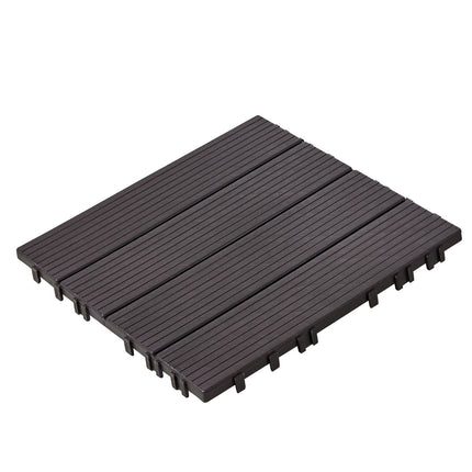 Interlocking Deck Tiles, 10 Pack 12x12, Waterproof PP