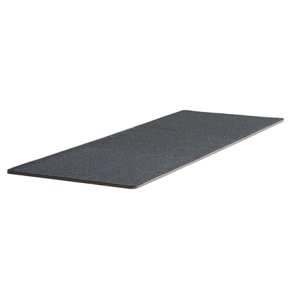 Interlocking Gym Floor Mats, 0.56 In, 100 Sq Ft