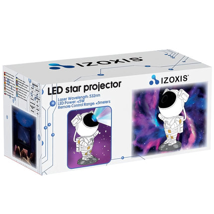 Izoxis 21857 astronautu LED zvaigžņu projektors