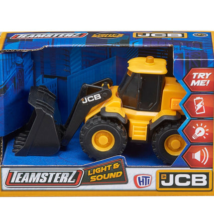 Jcb riteņu iekrāvējs ar gaismu un skaņu, 15 cm