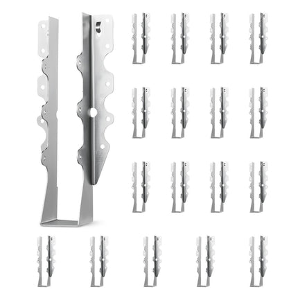 Joist Hangers, 50-Pack, 40x38x199 mm, Rust-Resistant