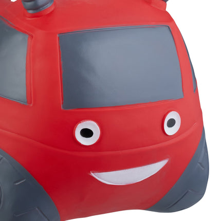 Lēcoša ugunsdzēsēju mašīna