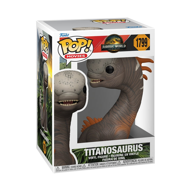 Jurassic World Funko Pop! vinila figūra - Titanosaurus kolekcionējama
