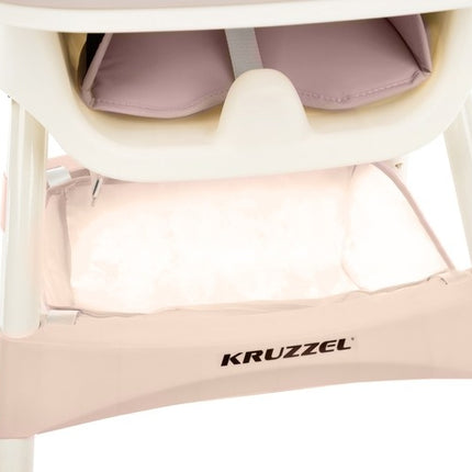 KRUZZEL barošanas krēsliņš - rozā