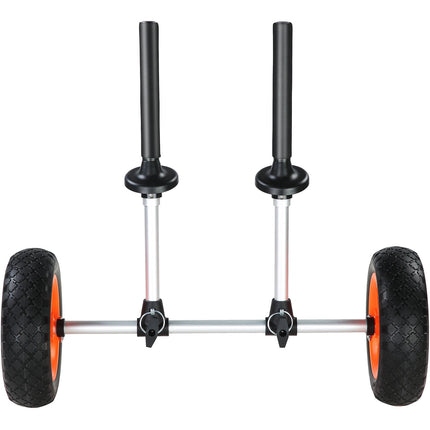 Kayak Cart 280 lb Capacity, 10 in Solid Tires, Adjustable