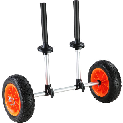 Kayak Cart 280 lb Capacity, 10 in Solid Tires, Adjustable