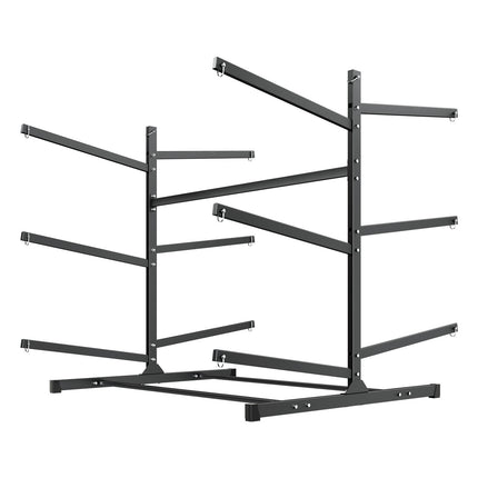 Kayak Storage Rack for 6, 180 kg Freestanding Steel