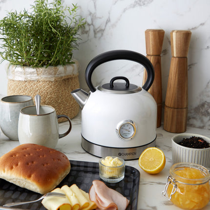 Kettle Retro 1.7L VK402 Creme white