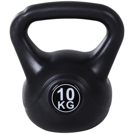 Svaru bumba 10 kg, pildīta ar smiltīm, melna, piemērota iesācējiem