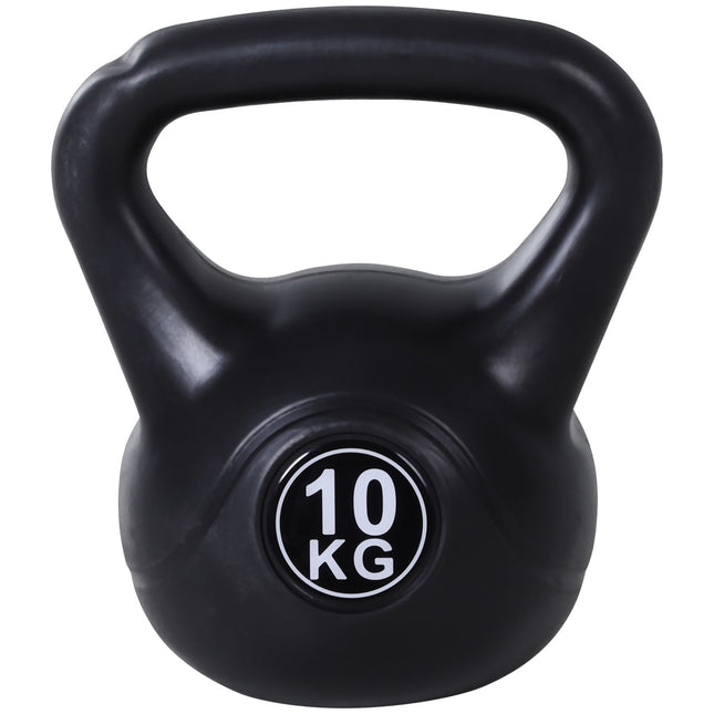 Svaru bumba 10 kg, pildīta ar smiltīm, melna, piemērota iesācējiem
