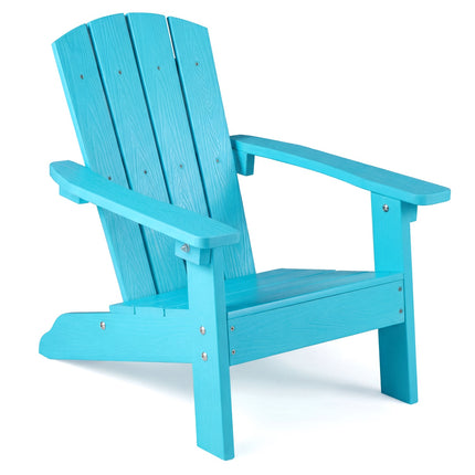 Bērnu Adirondack krēsls, visiem laikapstākļiem piemērots HIPS, tirkīza krāsā