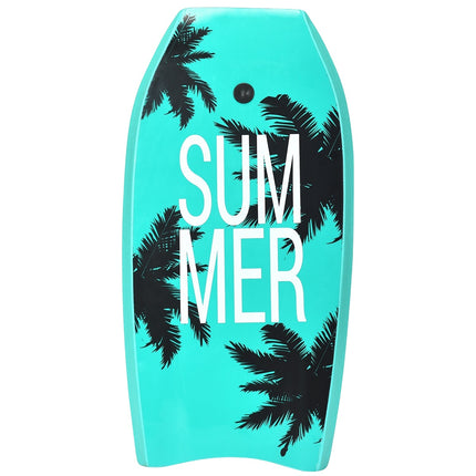 Bērnu bodyboard sērfošanas dēlis, zaļš, 104 x 52 x 6 cm