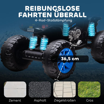 Bērnu elektriskais kvadracikls, 24 V, 4 riteņi, USB, MP3, 6,5 km/h