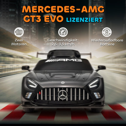 Bērnu braucamā automašīna, 12 V akumulators, LED gaismas, mūzika, melna