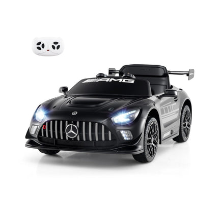 Bērnu braucamā automašīna, Mercedes-AMG GT3, tālvadības pults, melna