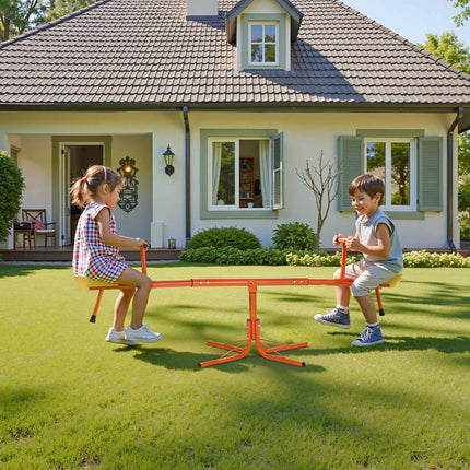 Kids Rotating Seesaw – 360 Spin, 100 lb Per Seat