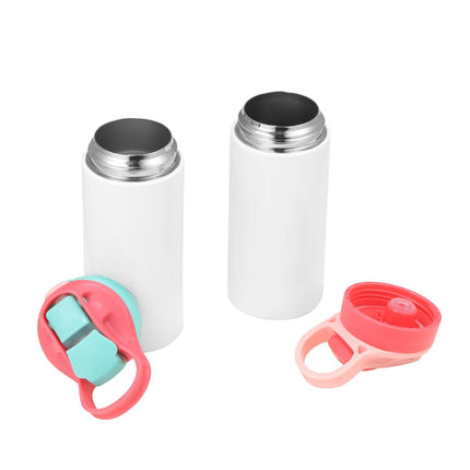 Kids Sublimation Tumblers, 12-Pack 12 Oz, Lids, Straws