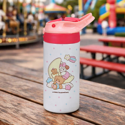 Kids Sublimation Tumblers, 12-Pack 12 Oz, Lids, Straws