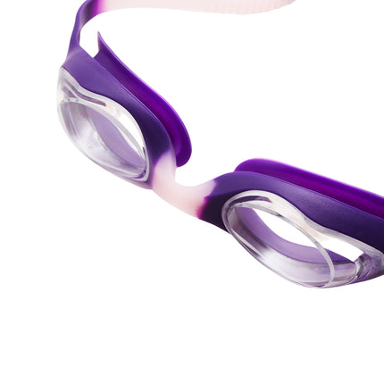 Bērnu peldēšanas brilles, violetas/rozā, ar pretmiglošanas lēcām