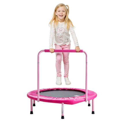 Kids Trampoline 36 Inch, Foldable Rebounder With Handle