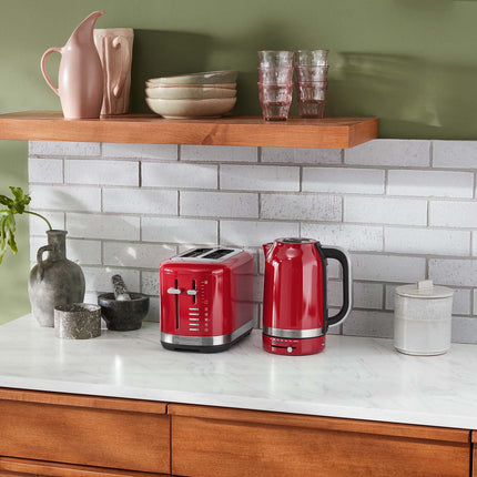 KitchenAid tējkanna 1,7 l ar temperatūras kontroli 50–100 °C, Empire Red