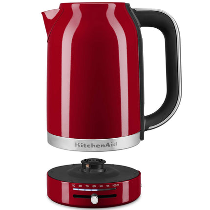 KitchenAid tējkanna 1,7 l ar temperatūras kontroli 50–100 °C, Empire Red