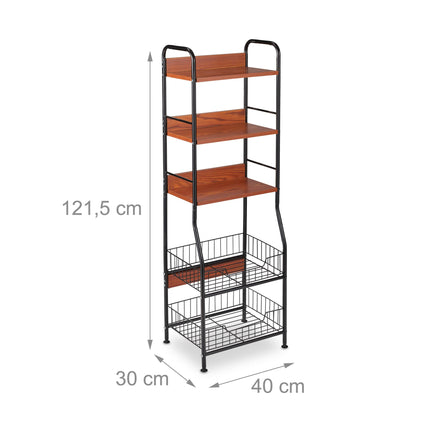 Kitchen shelf 5 levels