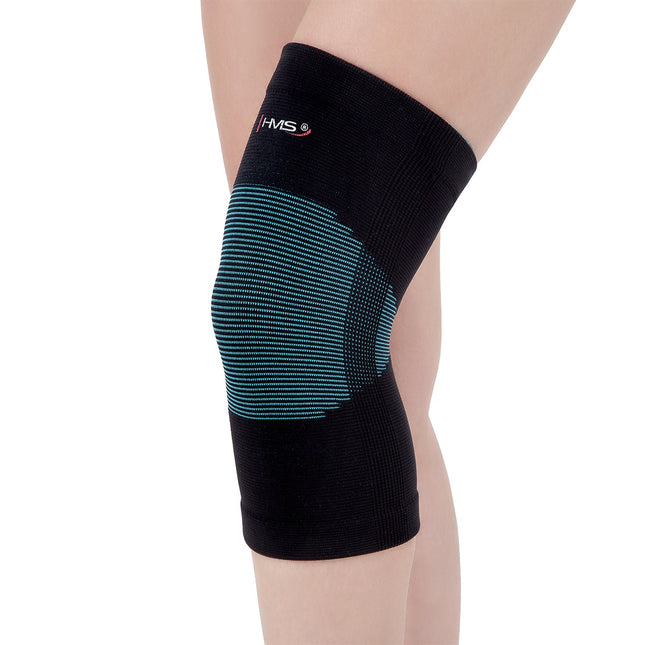 Knee Support, Turquoise-Black, Size M