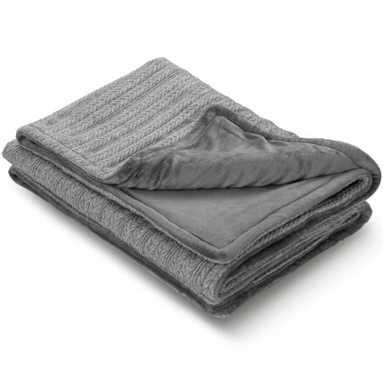 Knitted Warming Blanket HB680 160x120cm