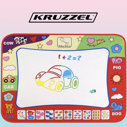 Kruzzel 22240 ūdens zīmēšanas paklājiņš