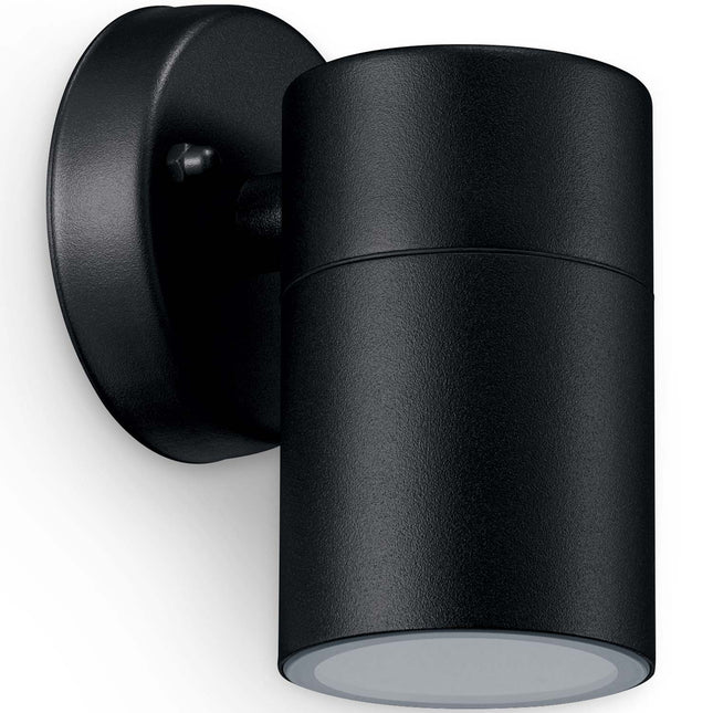 Kylis Wall luminaire Downlight (GU10 base) IP44 Stainless steel Black