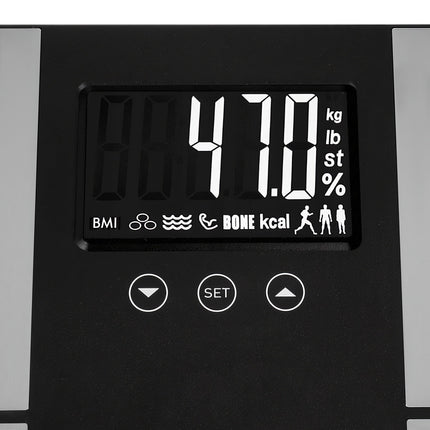 LCD Bathroom Scale - Analytical Ruhhy 24638