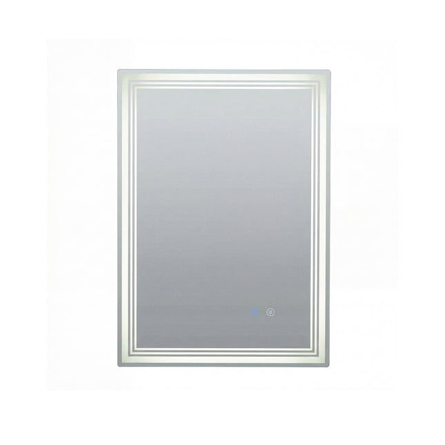 Vannas istabas spogulis ar LED apdari, pretsvīšanas funkcija, ar atmiņas funkciju, 70x50 cm