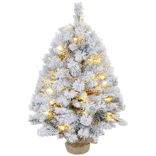 LED Ziemassvētku eglīte, 92 cm, silti baltas gaismas, lietošanai iekštelpās