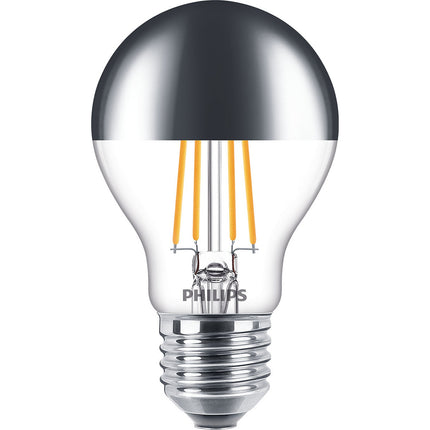 LED E27 Normal Filament Top mirrored Dimmable 50W 650lm