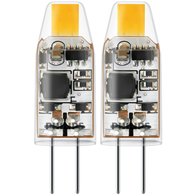 LED G4 1.7W (20W) 12V Micro 200lm Warm white 2-pack